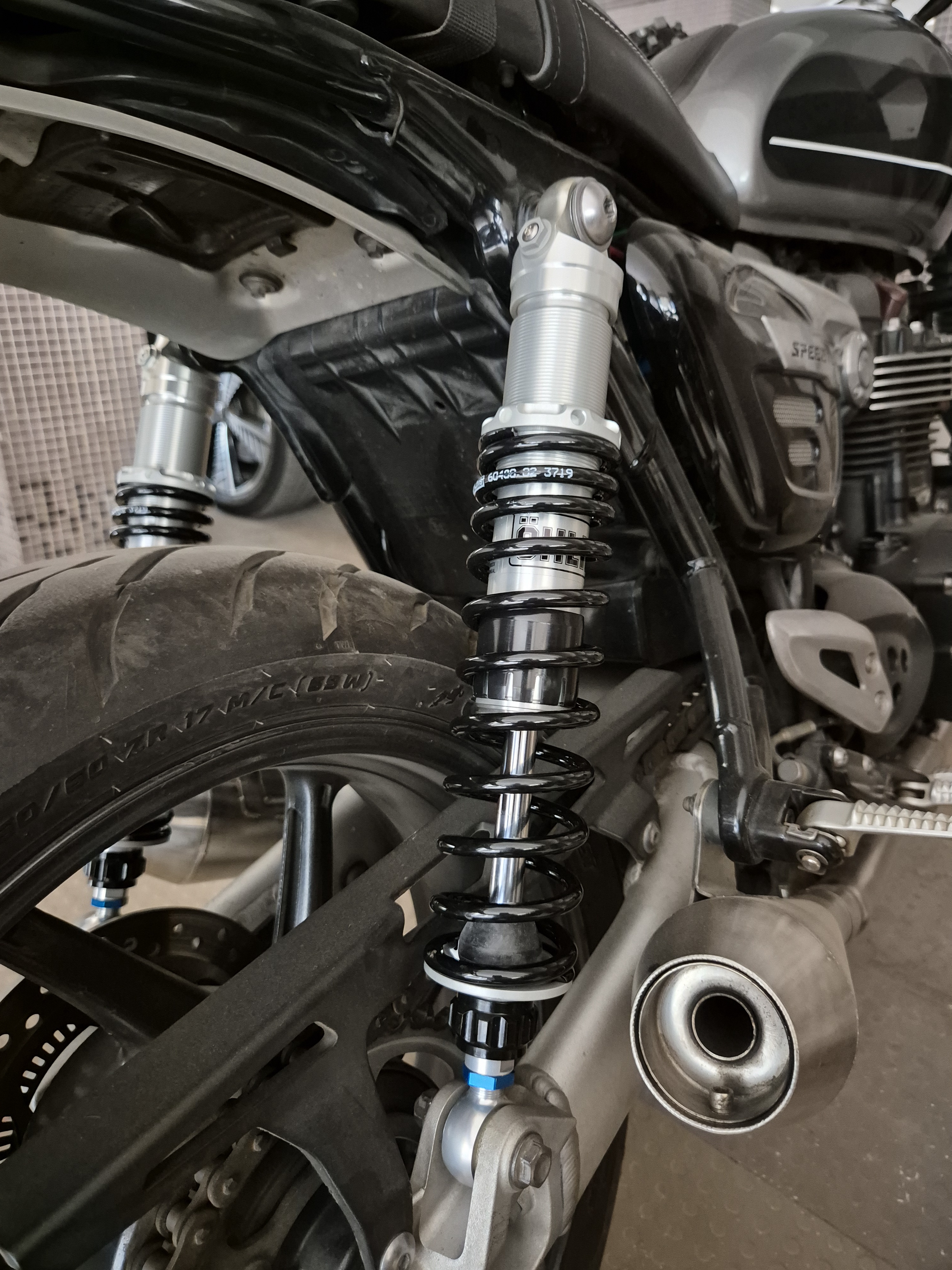 Ohlins TR 924 on a 2019 Triumph Speed Twin 1200: A Perfect Match