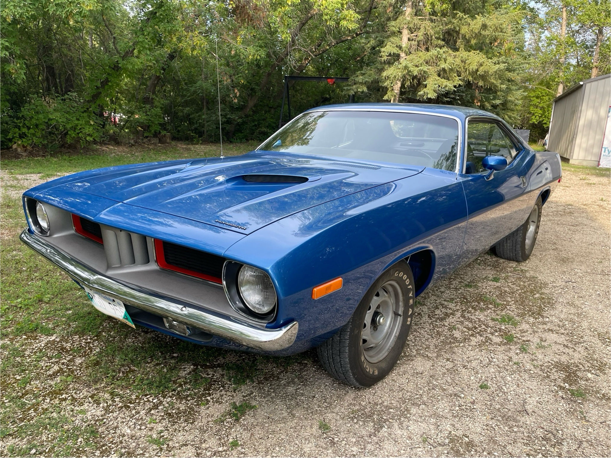 Classic Muscle: The Iconic 74 Plymouth Barracuda