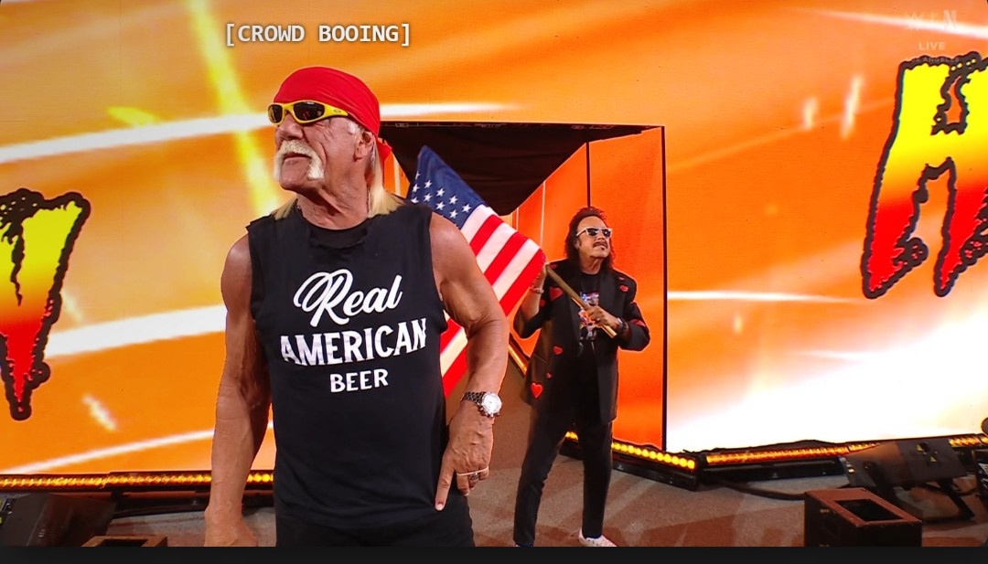 The moment when Hogan got booed was only topped by the hilariously awkward subtitles!