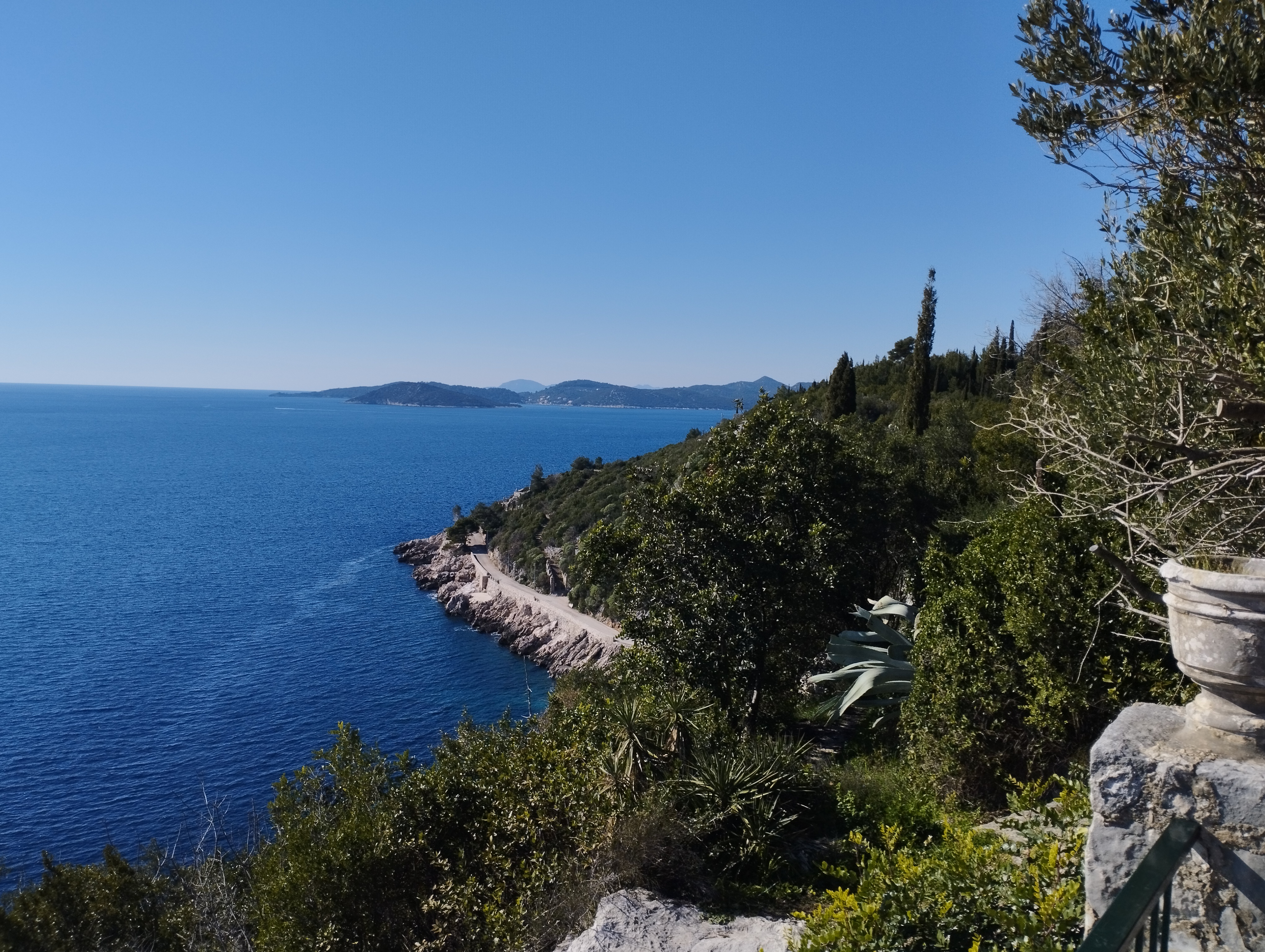 Exploring Arboretum Trsteno and Dubrovnik's Walls in February 2025