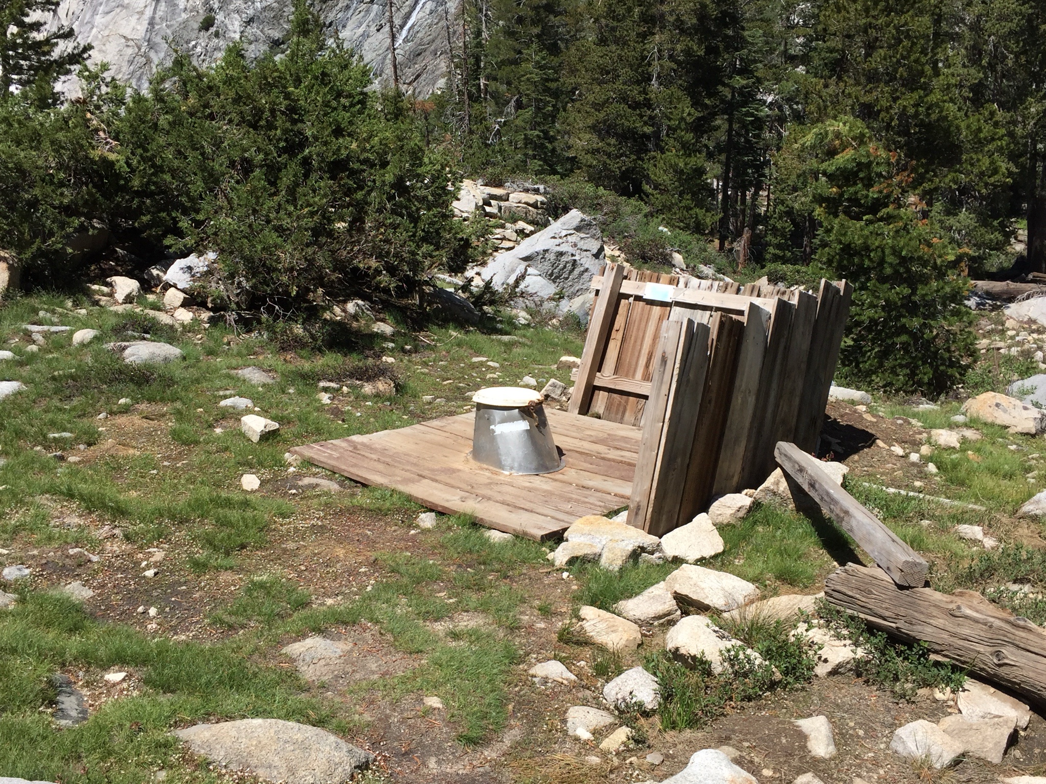 Epic Views from the Sequoia National Park Restroom