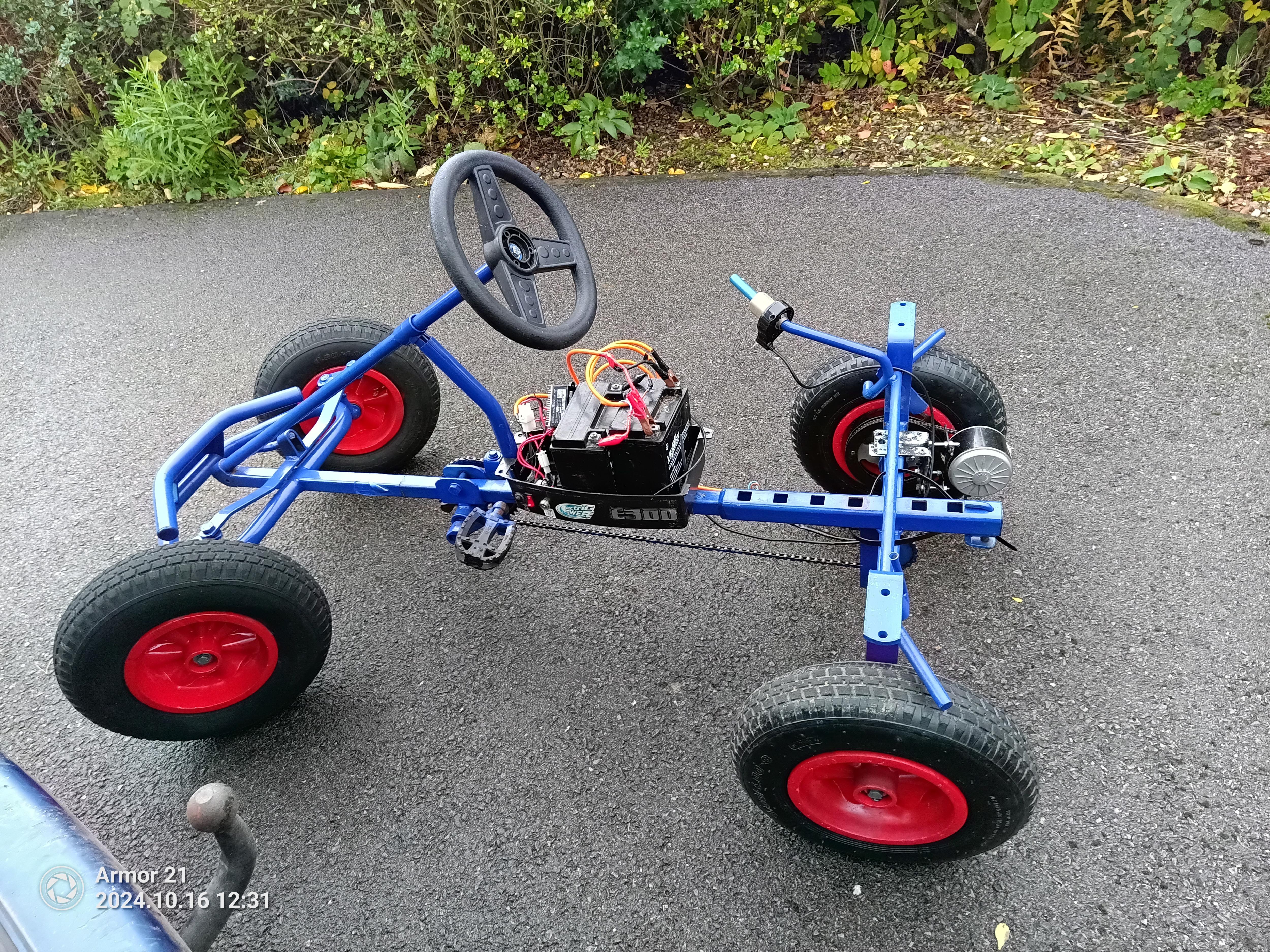 Transforming a Berg Go-Kart with an Electric Motor Conversion