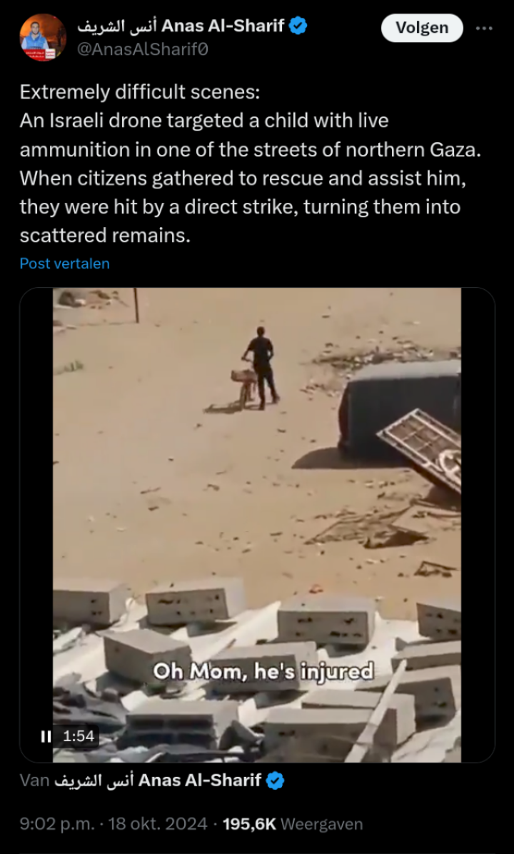 A glimpse into how Israel claims to 'defend itself.'
