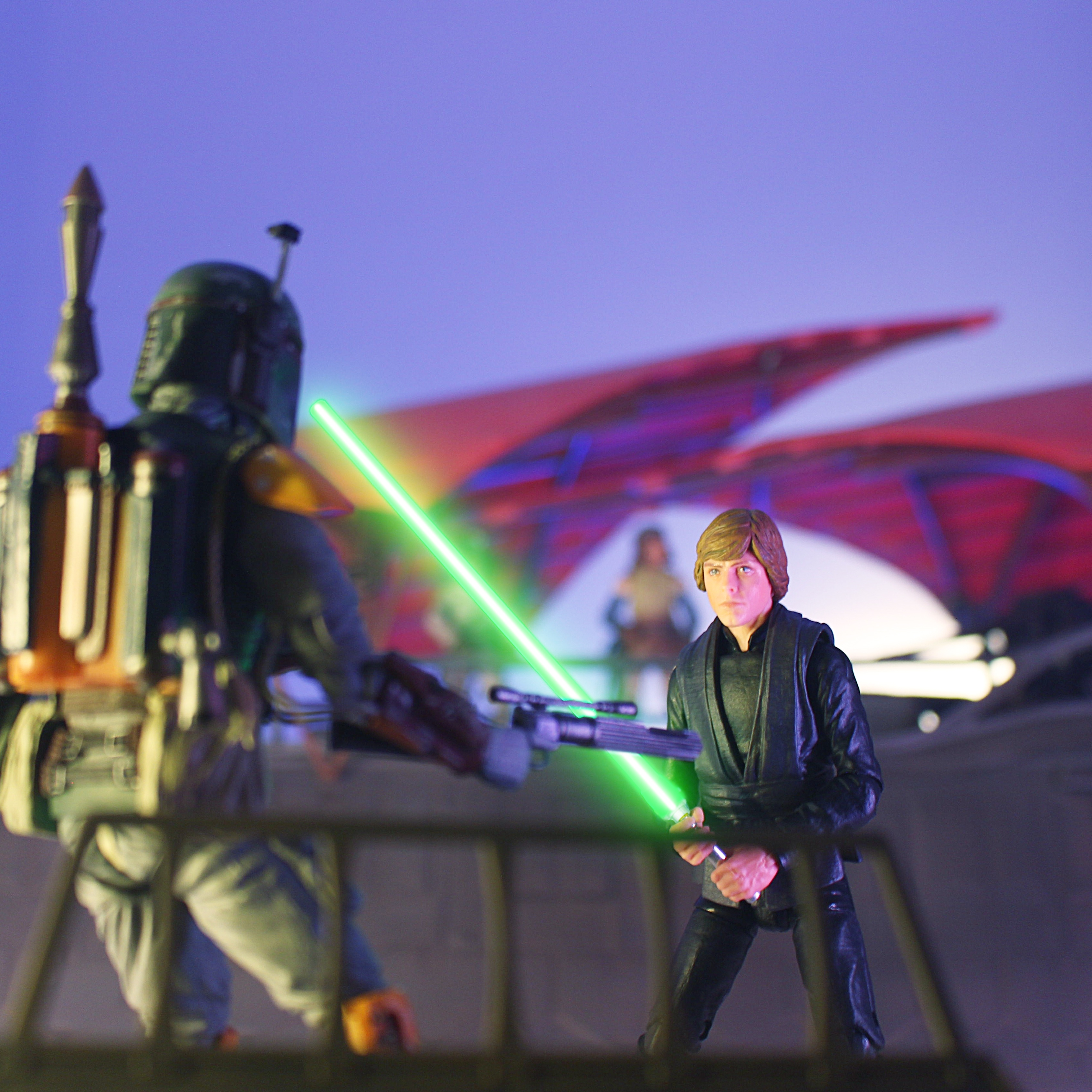 Epic Showdown: Blaster vs. Lightsaber