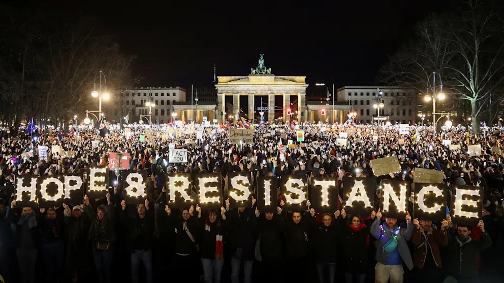 Breaking News from Germany: Nationwide Protests Against Right-Wing Extremism