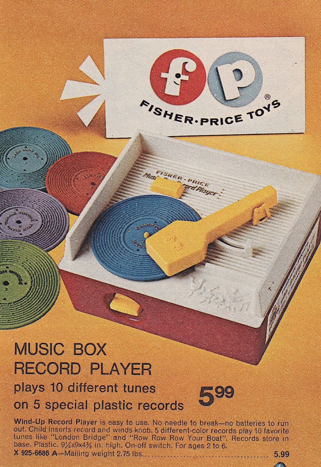 A Blast from the Past: The 1975 Fisher-Price Music Box Record Player