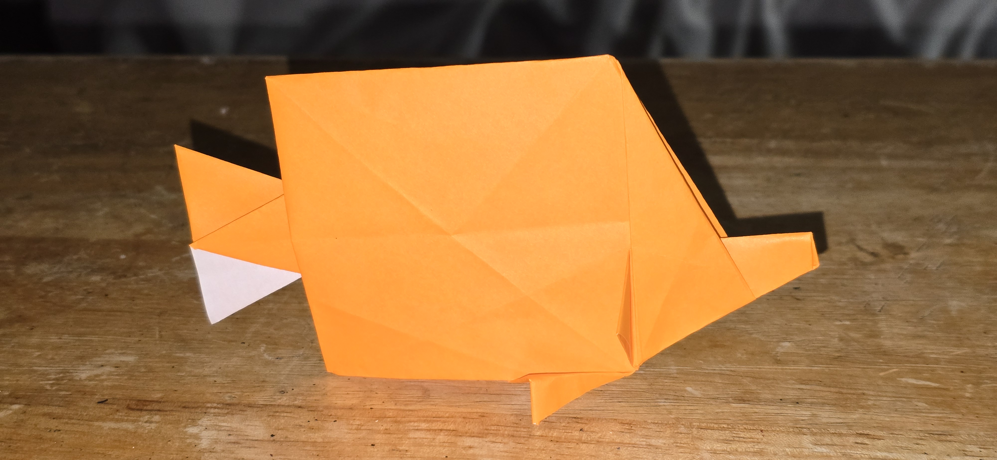 Intricate Origami Butterfly Fish: A Delicate Masterpiece