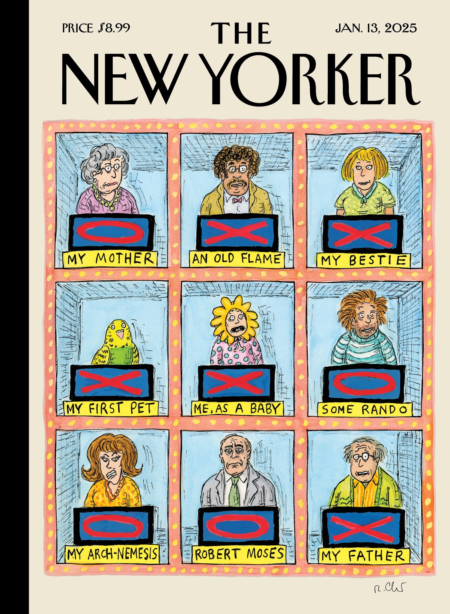 The New Yorker Cover: January 13, 2025