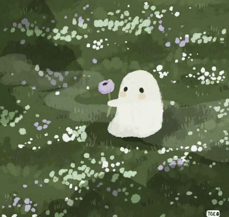 Tiny Ghost Boi is Here to Spread Happiness!