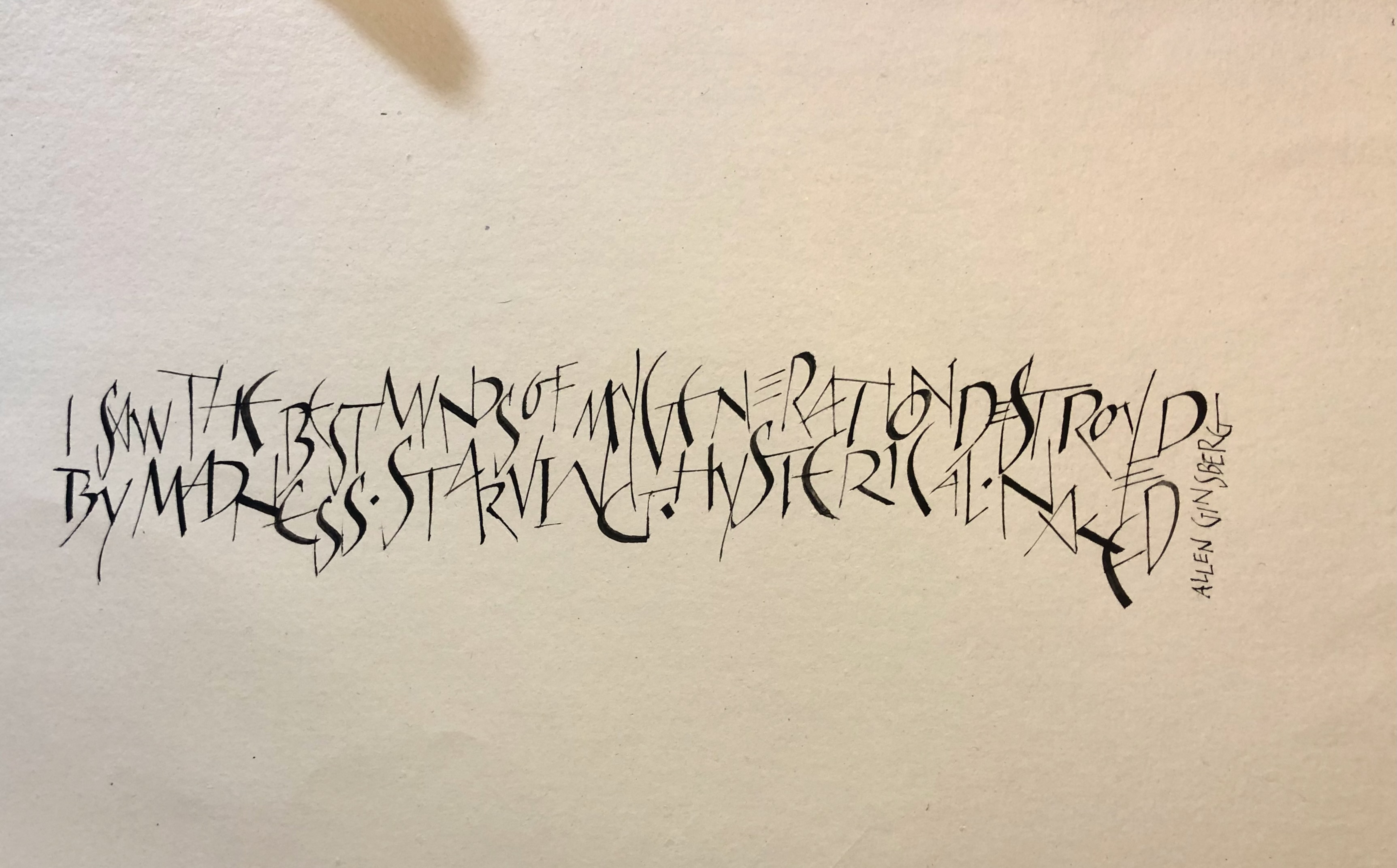 The Poetic Power of Ginsberg's Howl
