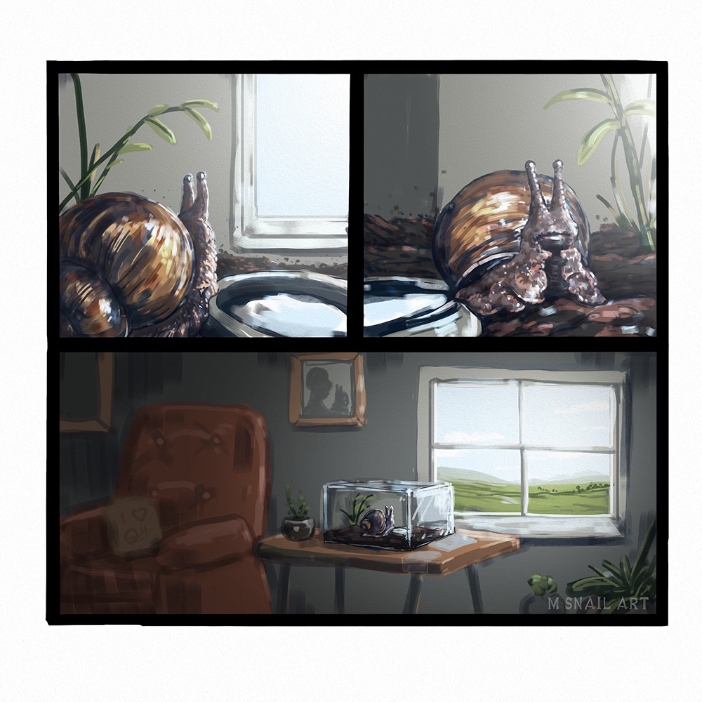Savoring the Beautiful View (Original Content)