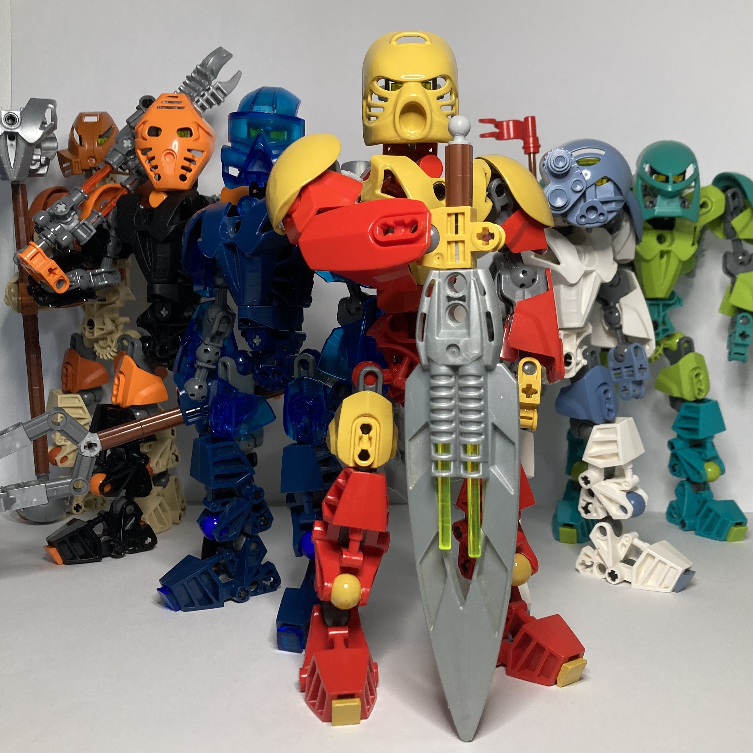 Bionicle Creativity Unleashed: Revamping Toa Inika MOCs