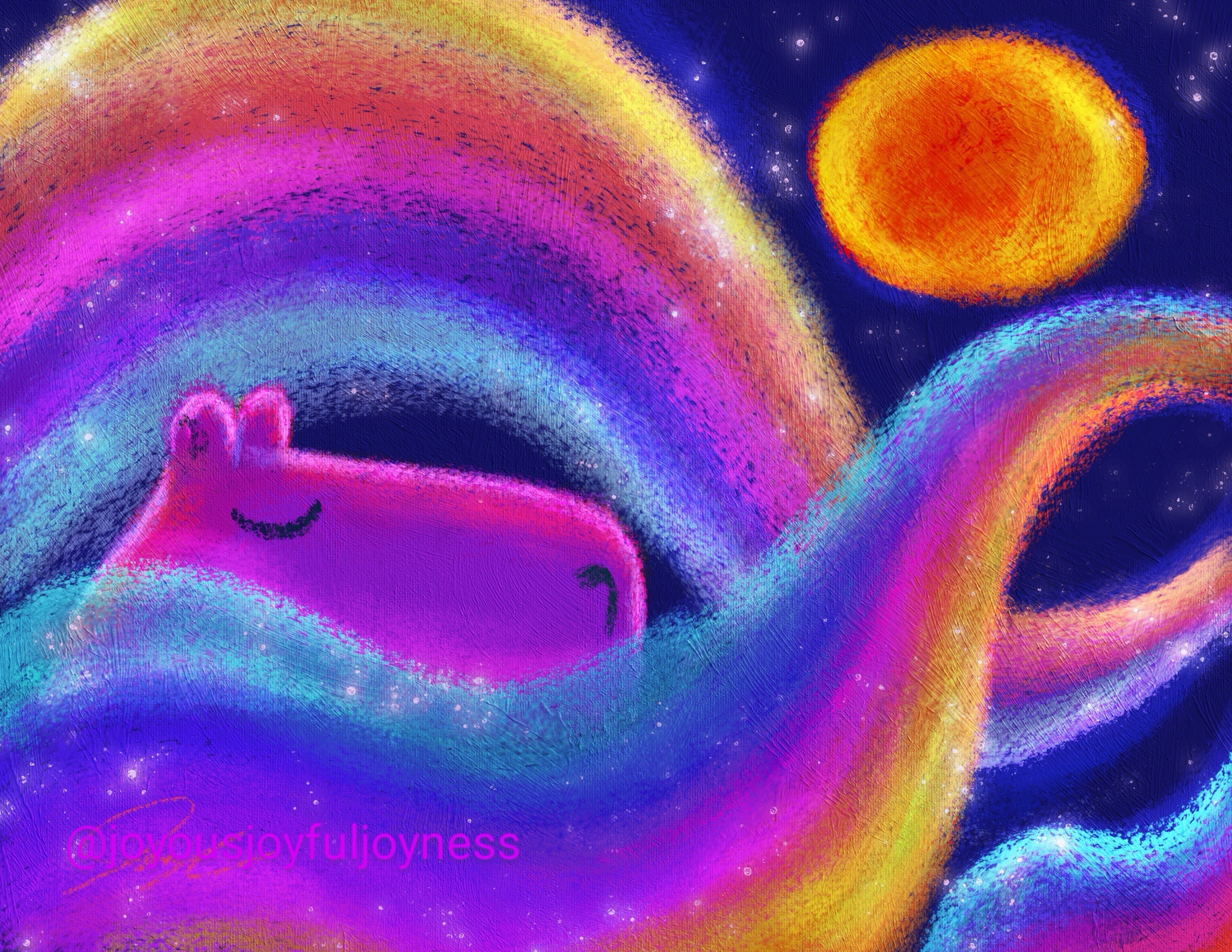 Sending You Sweet Dreams and Happiness! [OC]