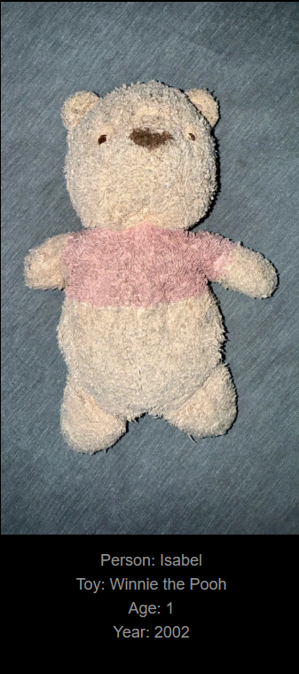 Day 795 of Inviting You to Explore My Website: Celebrating Childhood Toys with Winnie the Pooh!