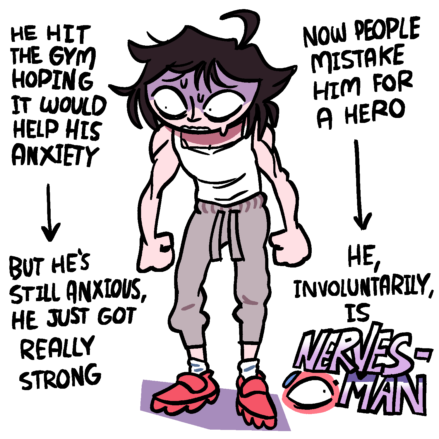 Meet Nervesman: An Original Character