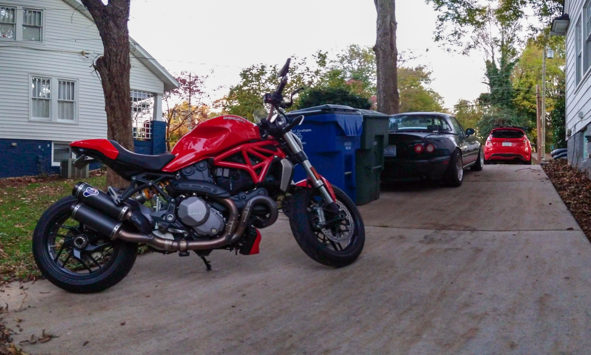 Here are my beloved vehicles!