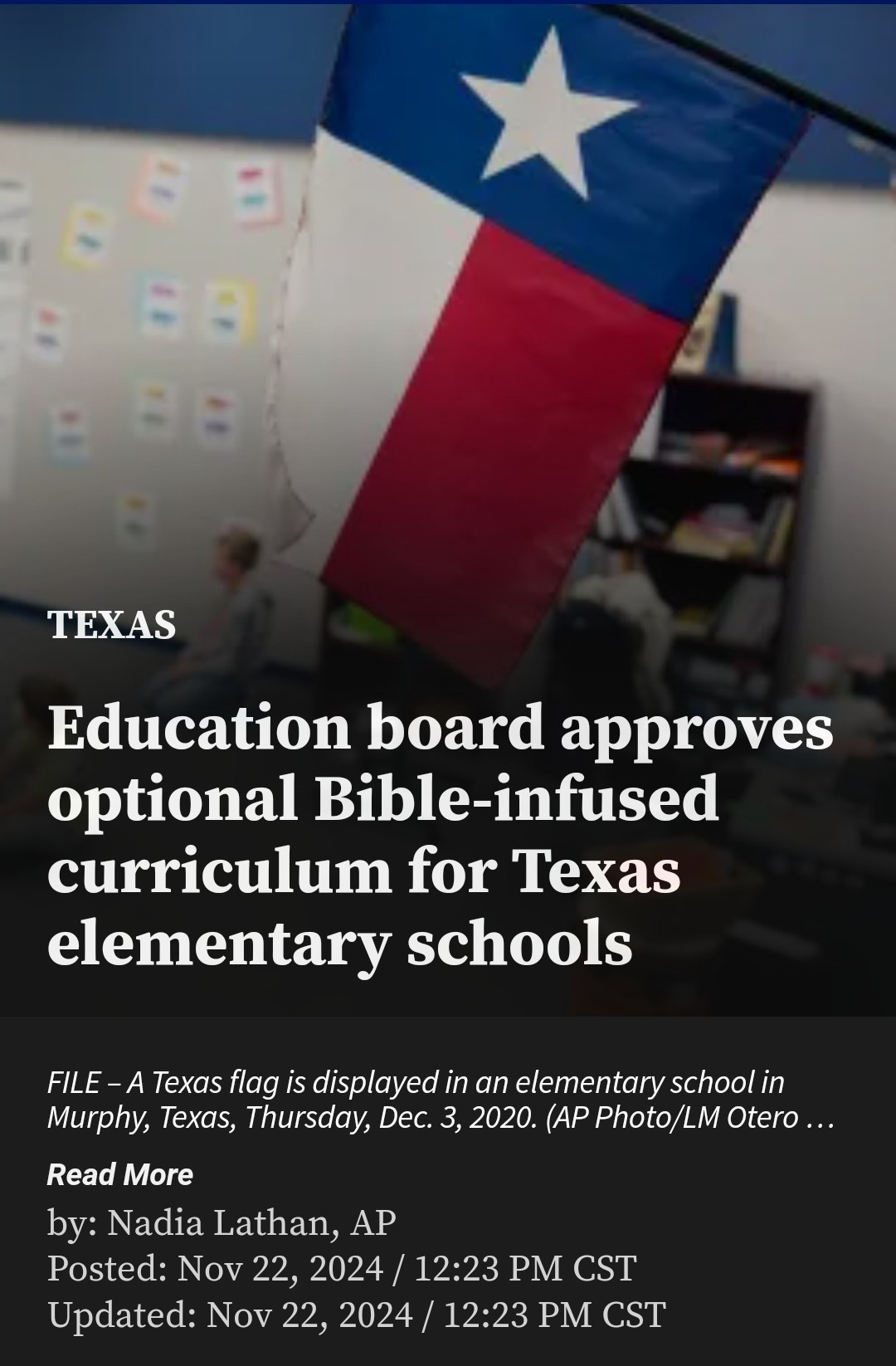 The Ongoing Indoctrination: Will There Be Voluntary Studies in Quran or Judaism?