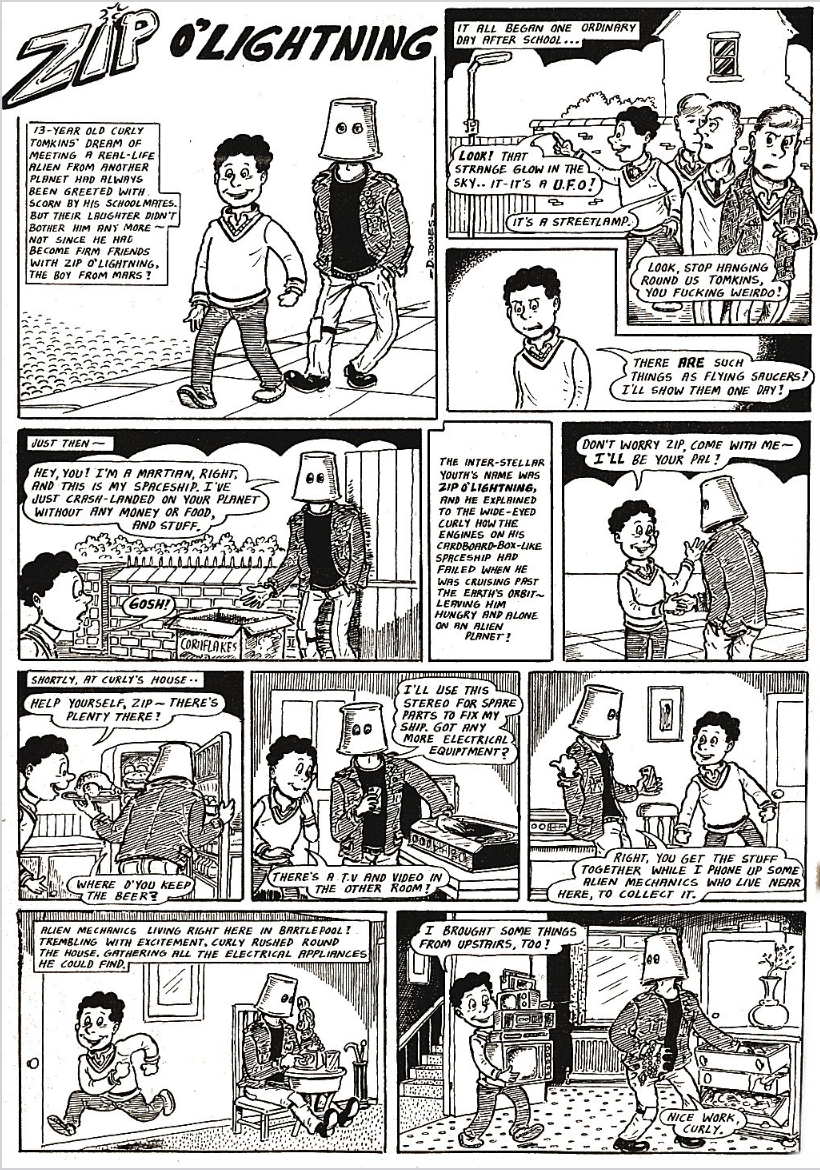 Zip O'Lightning: The Epic Adventure (Viz 038)