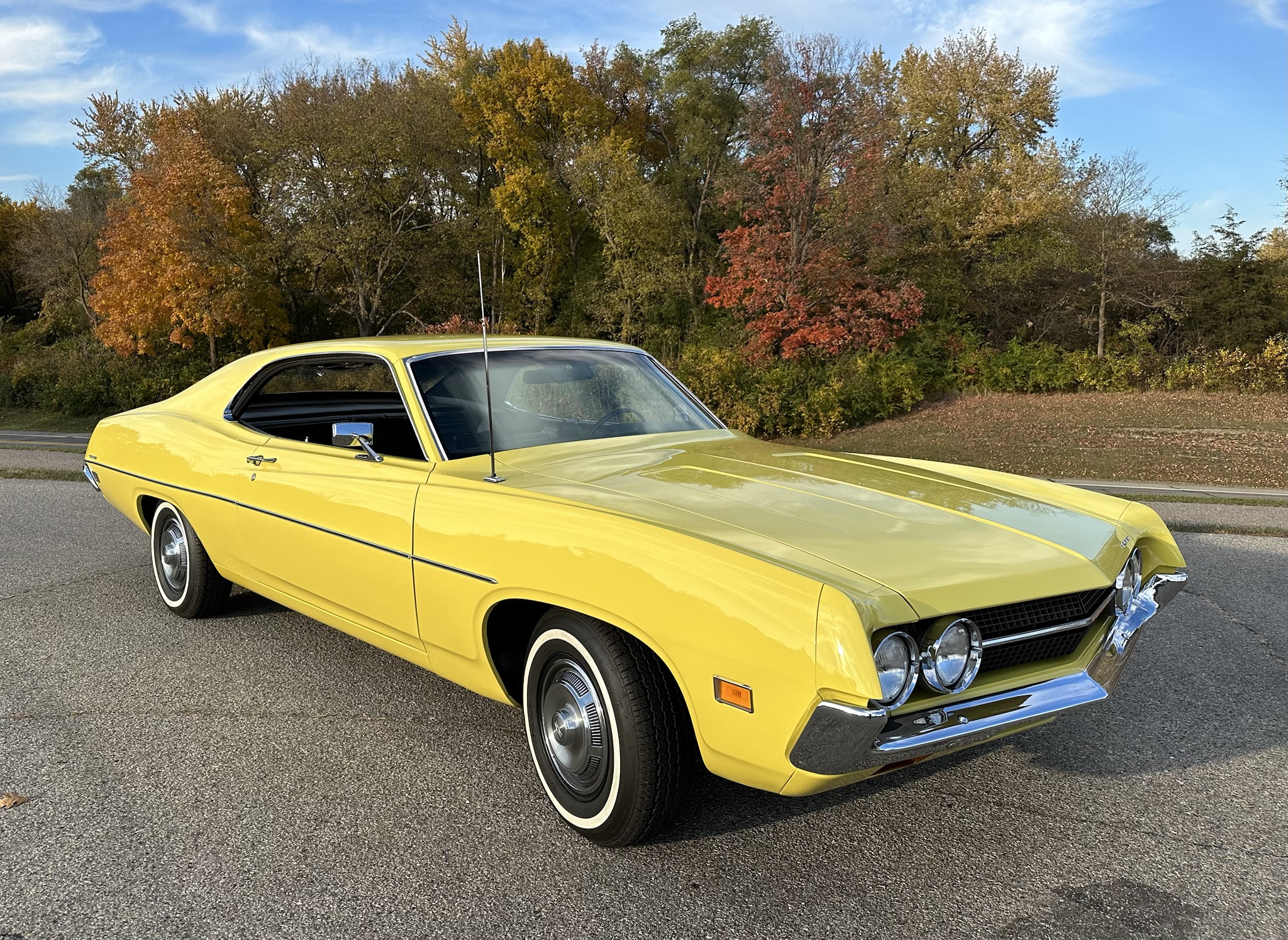 My mom's cherished Ford Torino has been in the family since 1971 and just hit 40,000 original miles this fall!