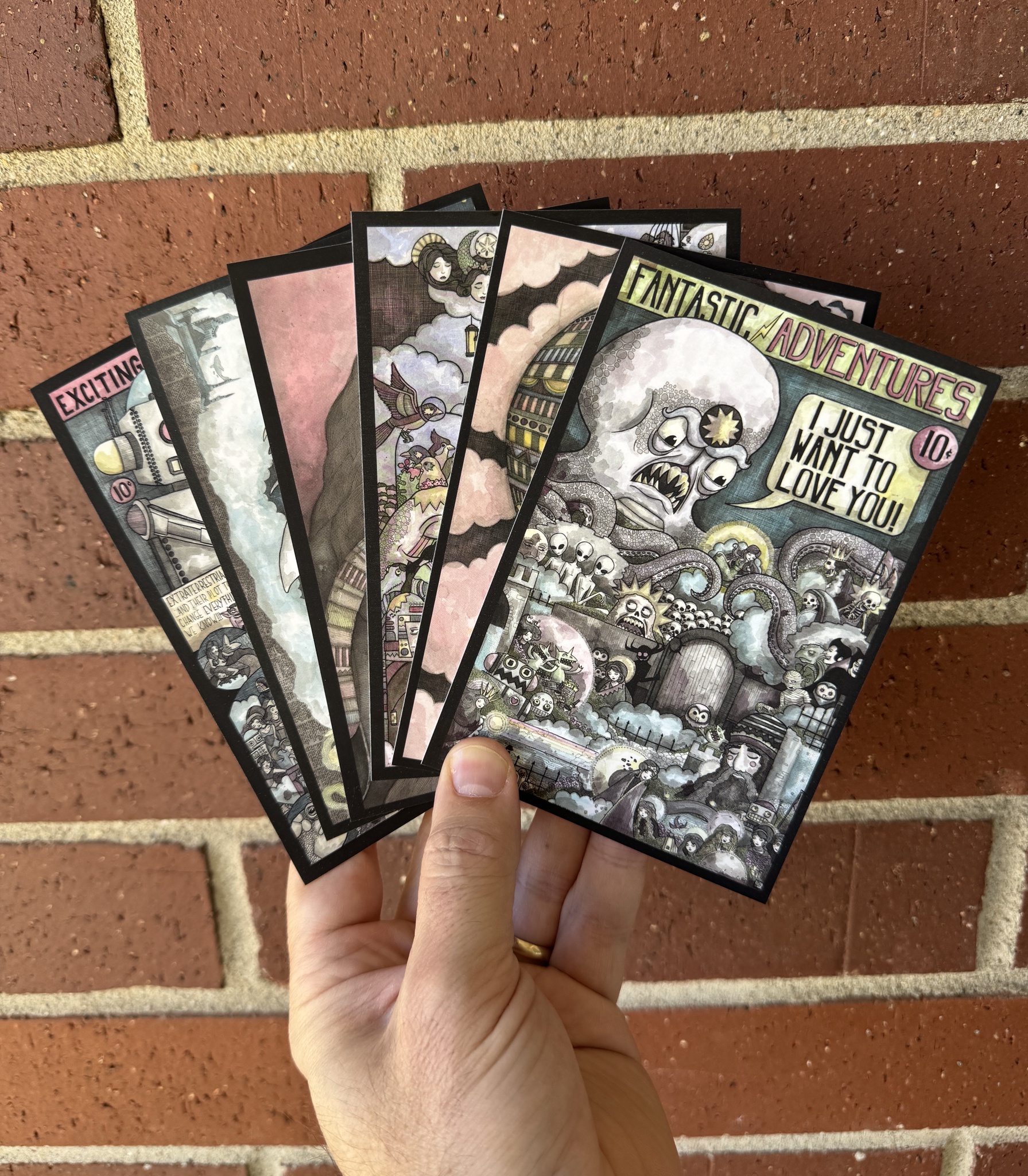 A Collection of Charming Postcards I Created