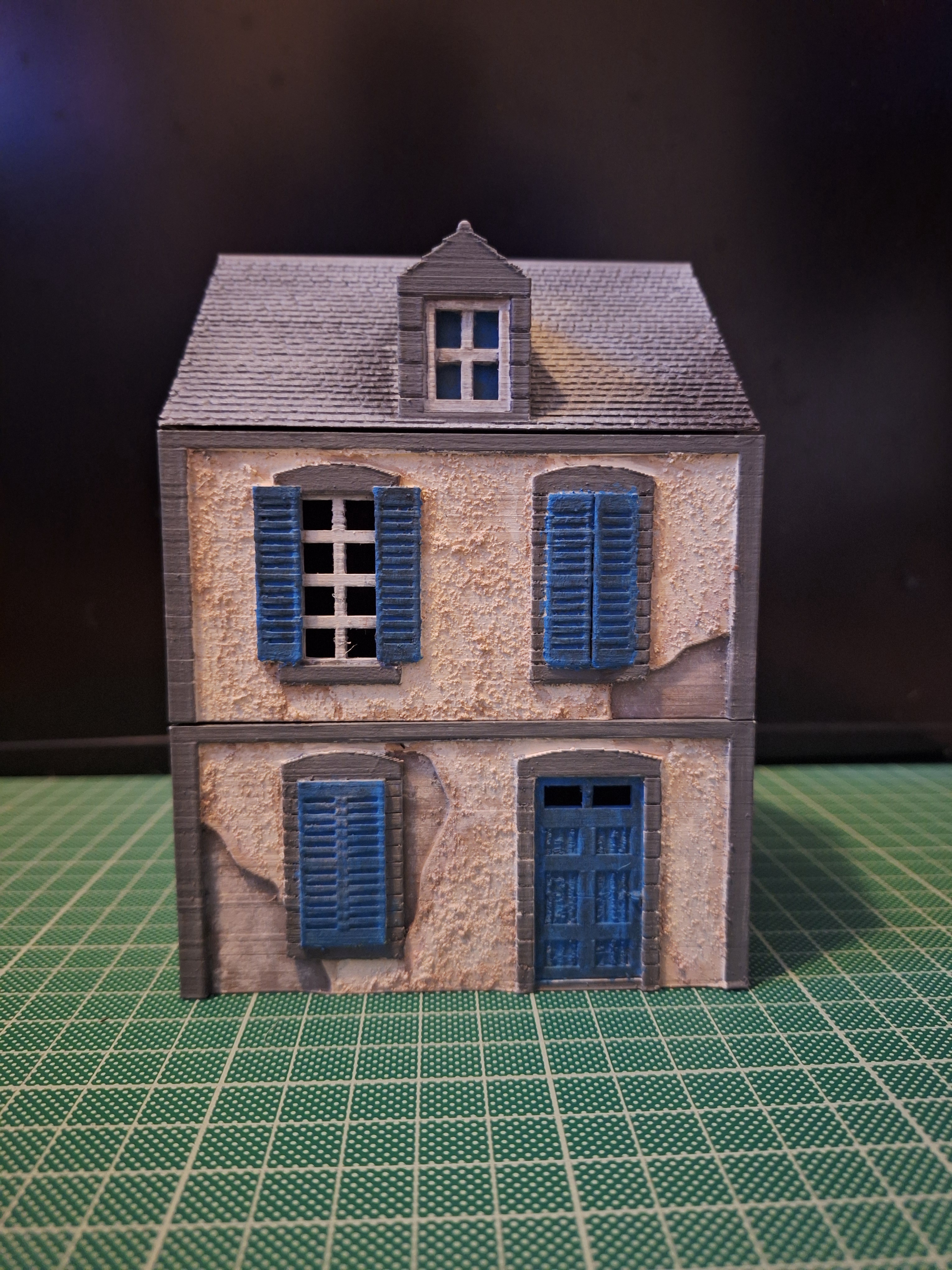 Villers-Bocage 1944: Stunning Bolt Action 28mm terrain setup