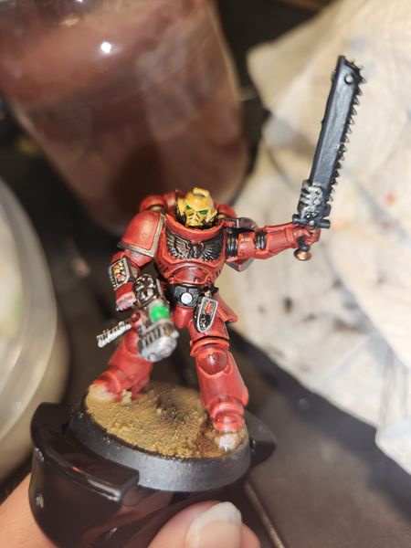 My Fourth Miniature: The First Blood Angel