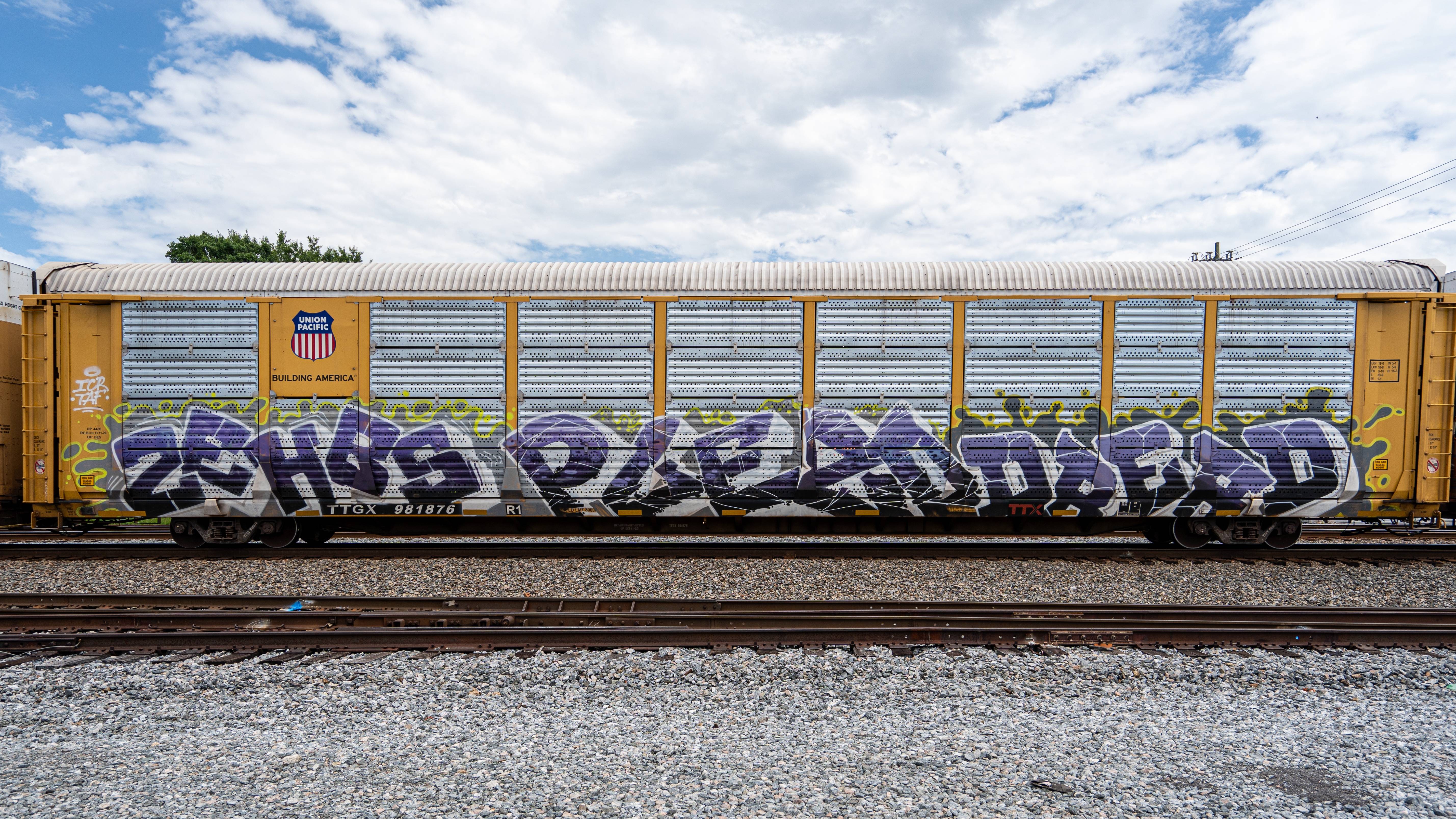 Daily Train Car Snapshot: Day 124 - Another glimpse into the world of trains!