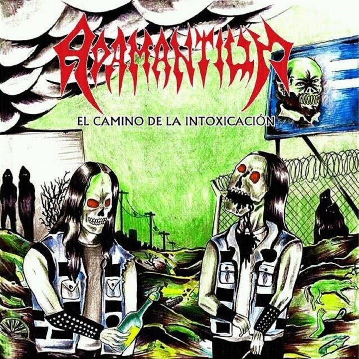 Adamantium - Cover Art for 'El Camino De La Intoxicación' EP