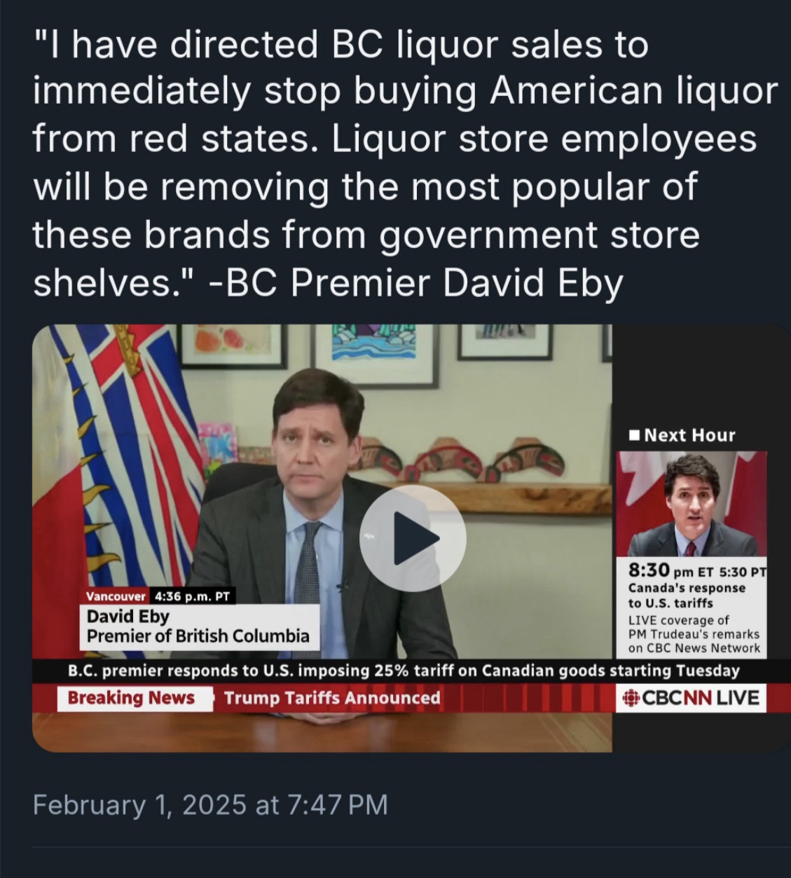 Canada's Bold Move: Boycotting Red States