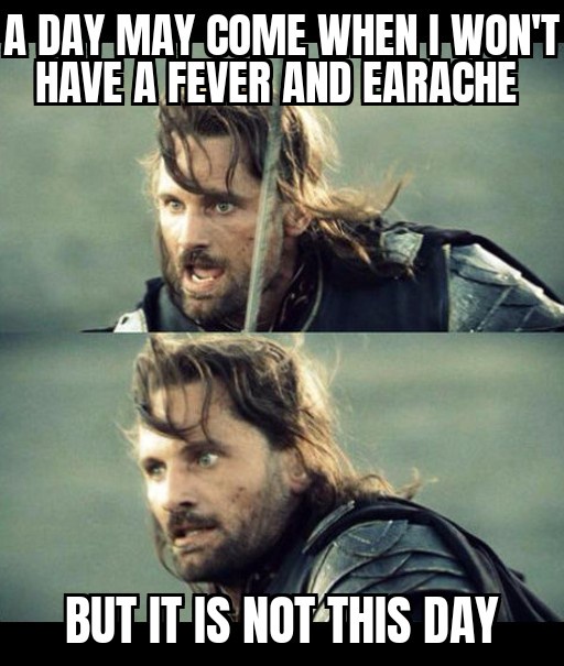 Guys, I've been battling this fever since Thursday and it's no joke!