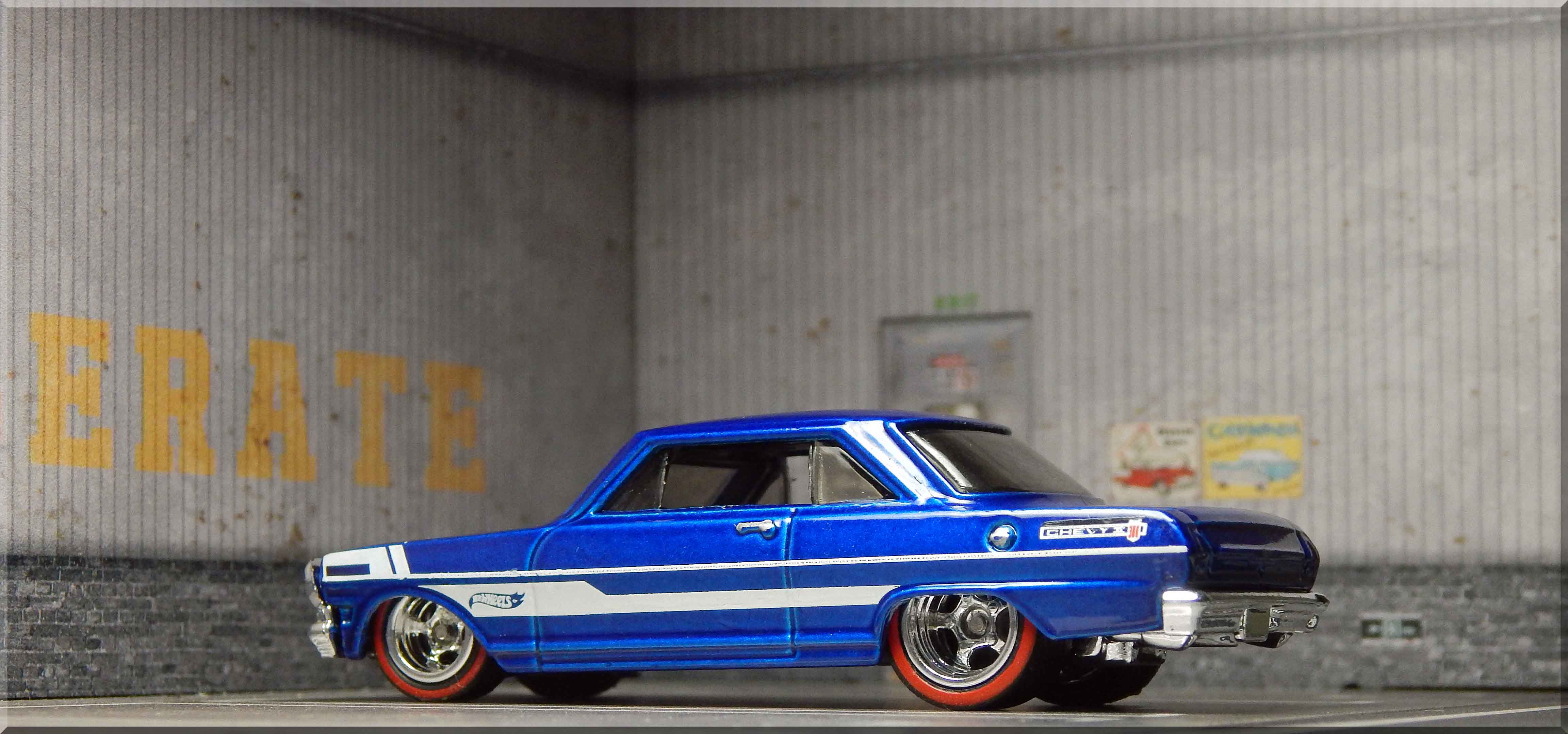 Revamped Classic: Hot Wheels 1963 Chevy II with a Wheel Swap