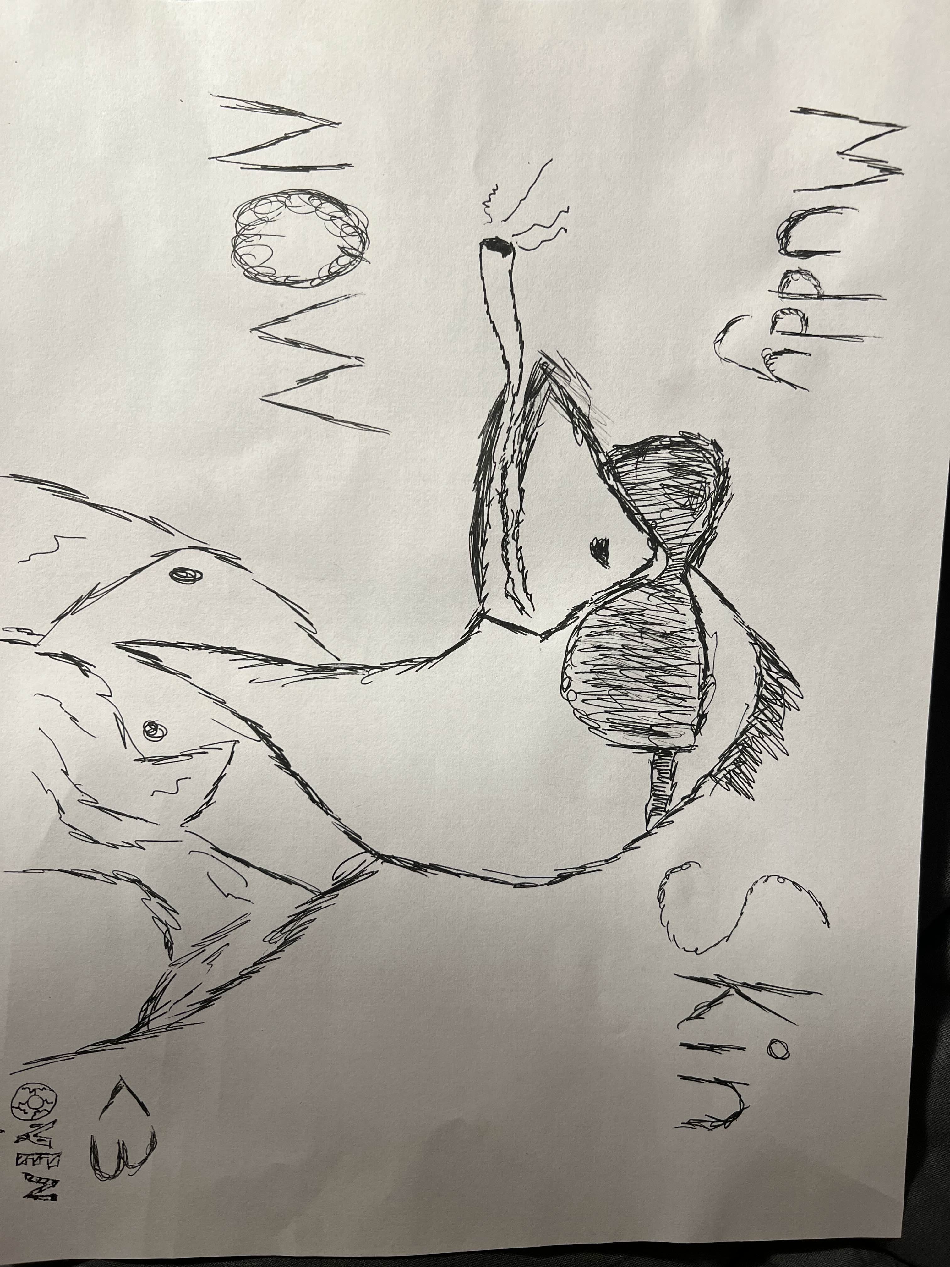 The Unconventional Blunt Duck