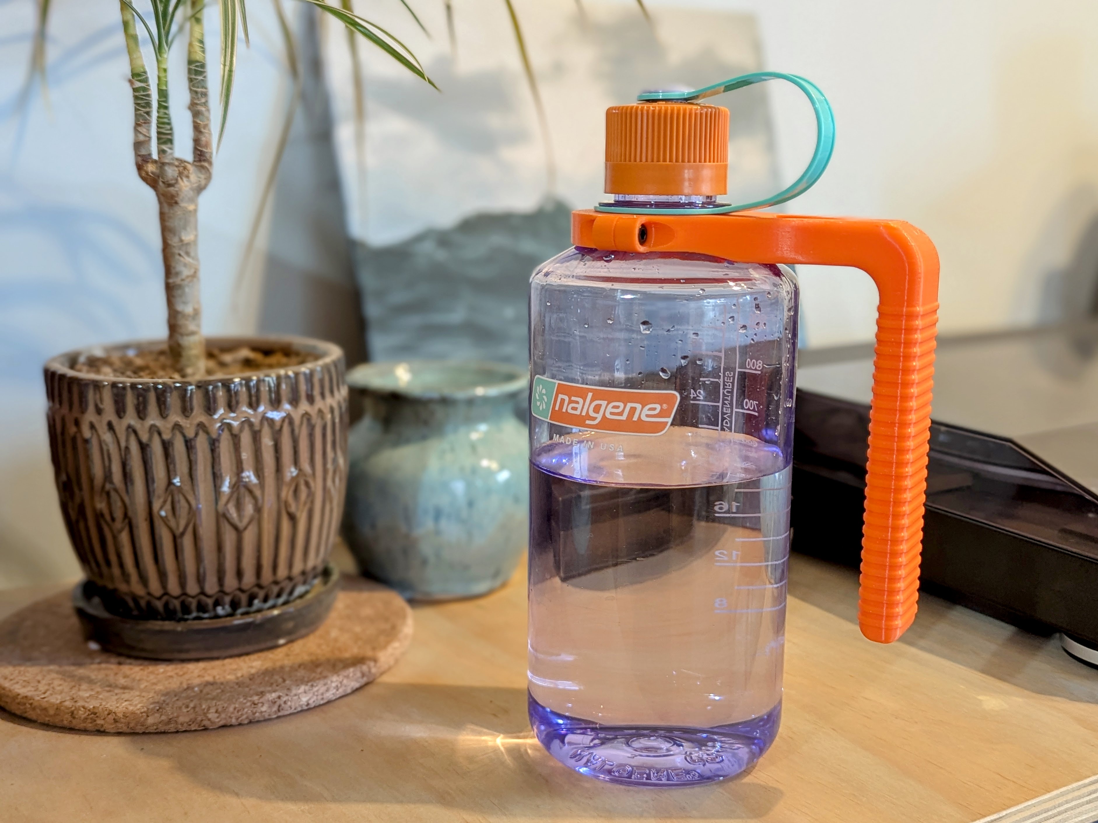 Innovative 3D Printed Handle for Your Nalgene Bottle