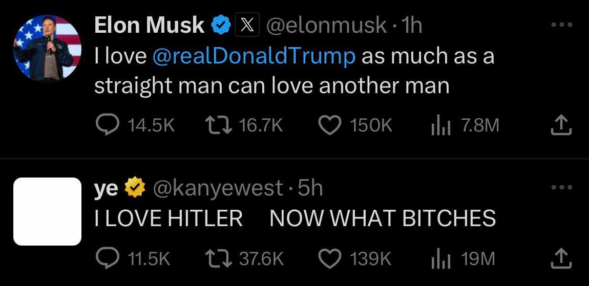 Kanye's take on when Elon can't handle it