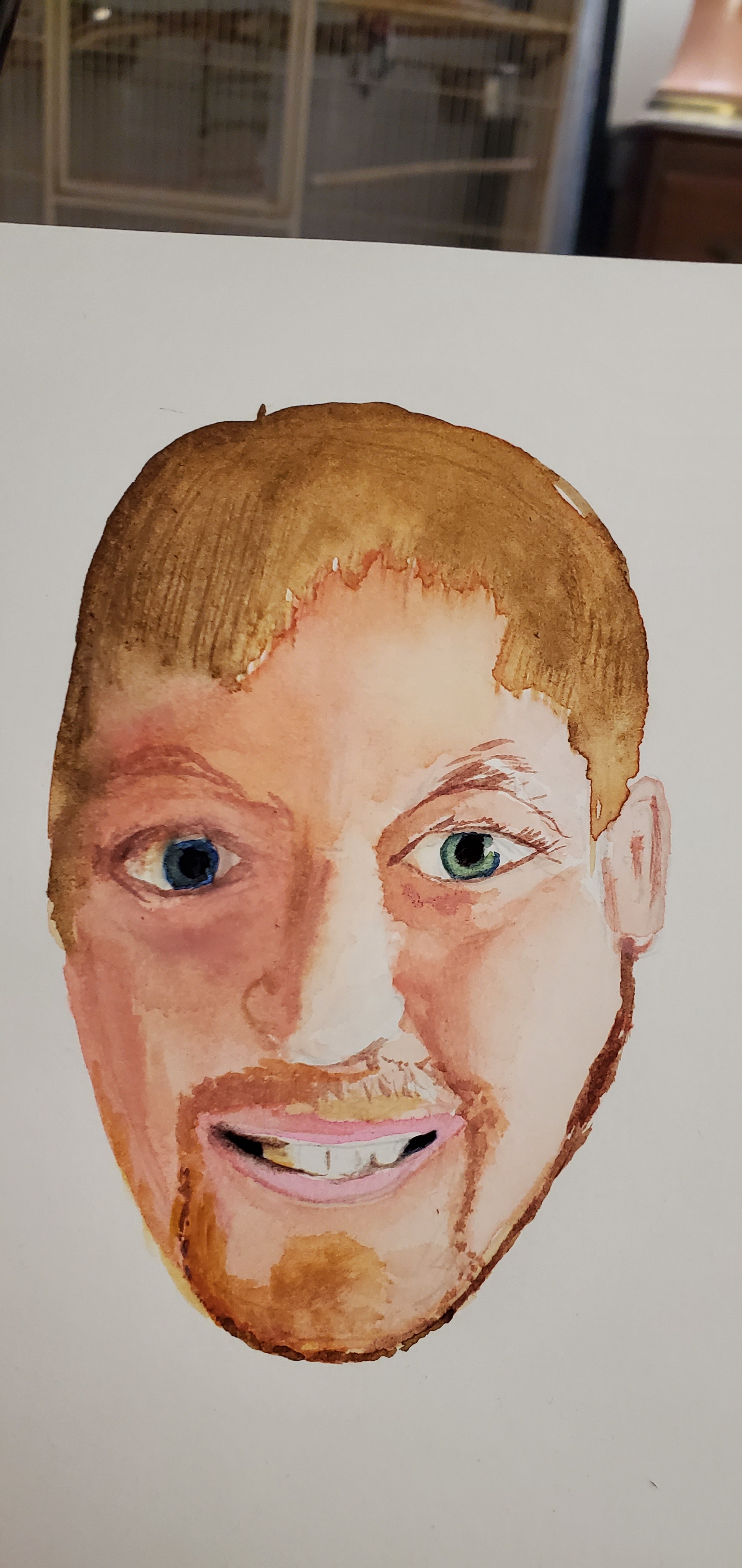 Just a heads up: your face is my canvas. Good luck!