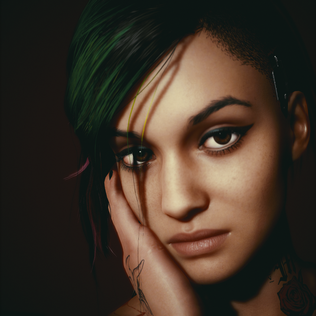 Judy Alvarez: Stunning Portraits from Cyberpunk 2077