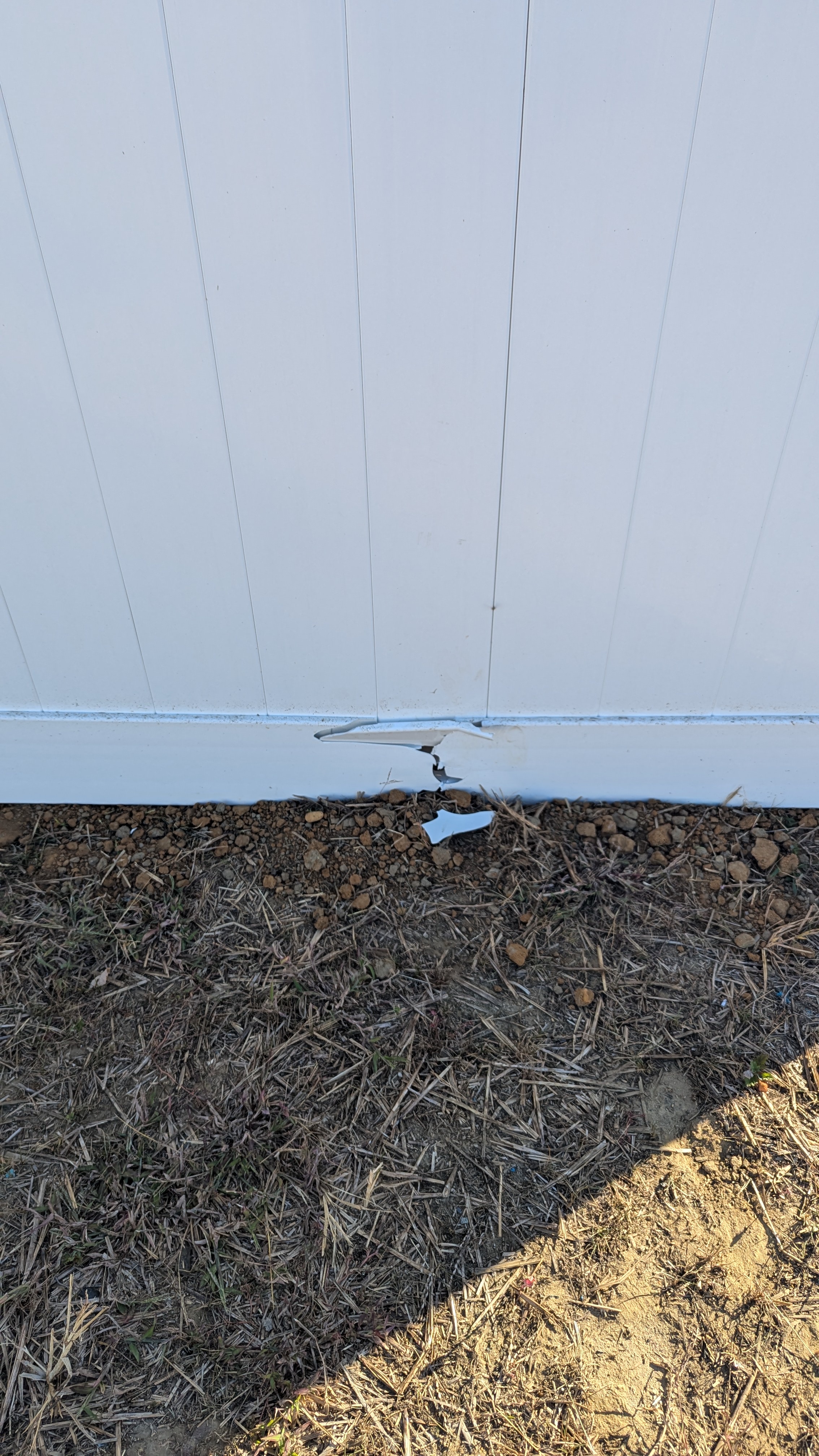 HOA's Landscaper Causes Fence Damage Just Days After Installation