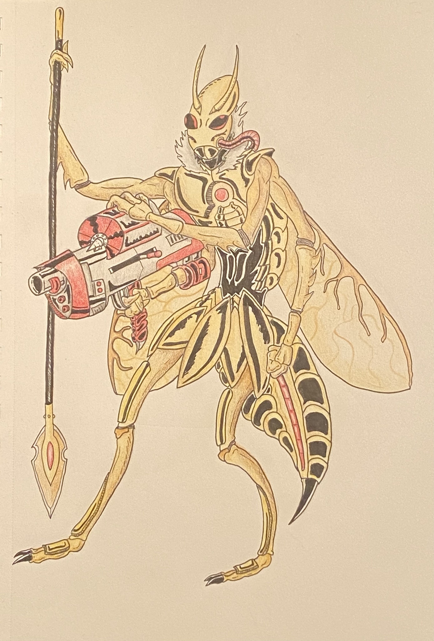 The Futuristic Cyber Wasp