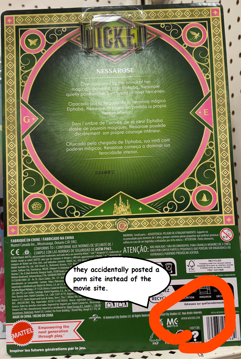 A Bizarre Mix of 'Wicked' Merch and Accidental Discoveries