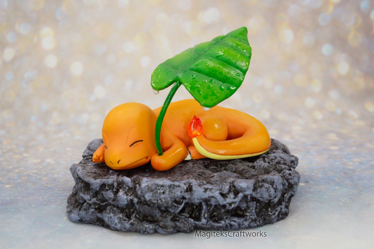The Heartbreaking Charmander Sculpture