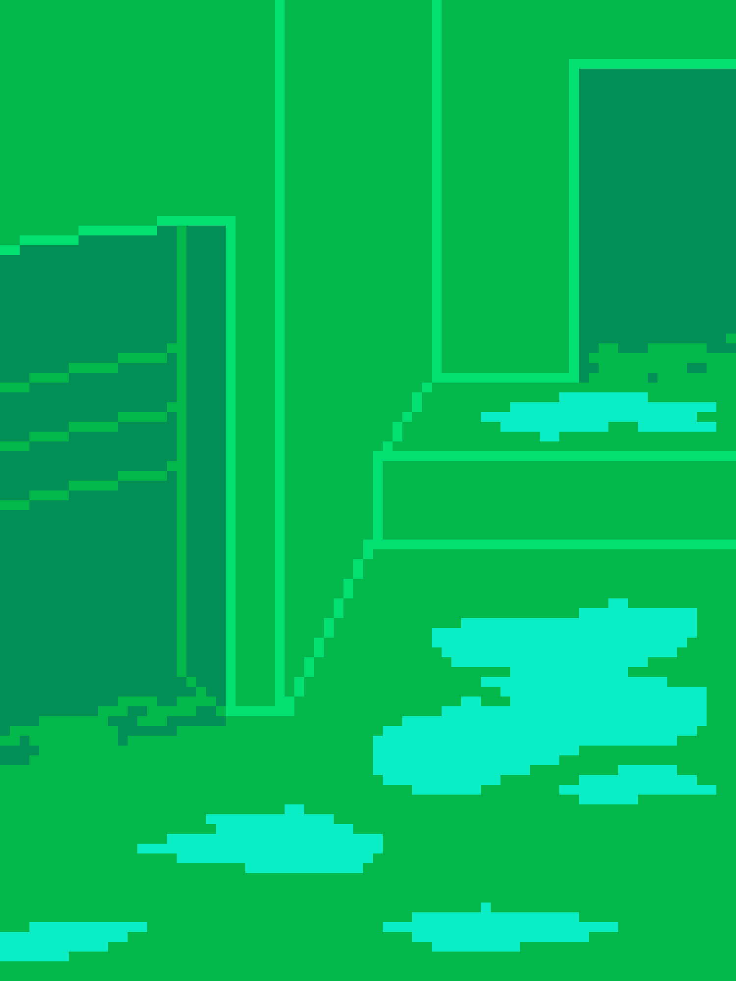 Bringing the Emerald Pool to Life with Pixel Art