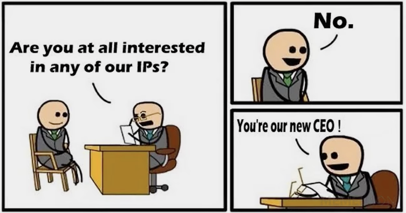 The IP CEO Meme Everyone's Talking About
