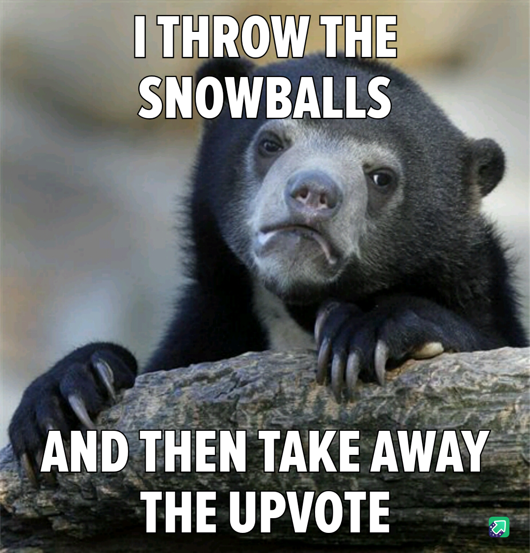 Feeling the shame right now