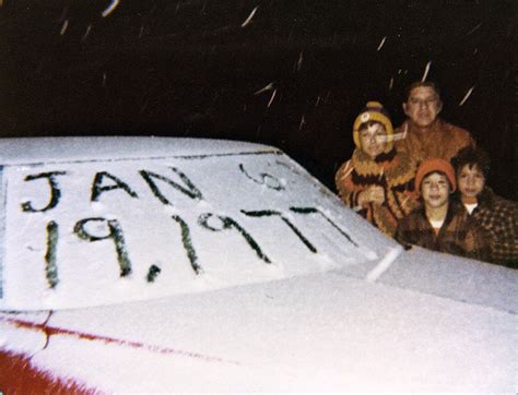 A Winter Wonder: Snow in Tampa, 1977