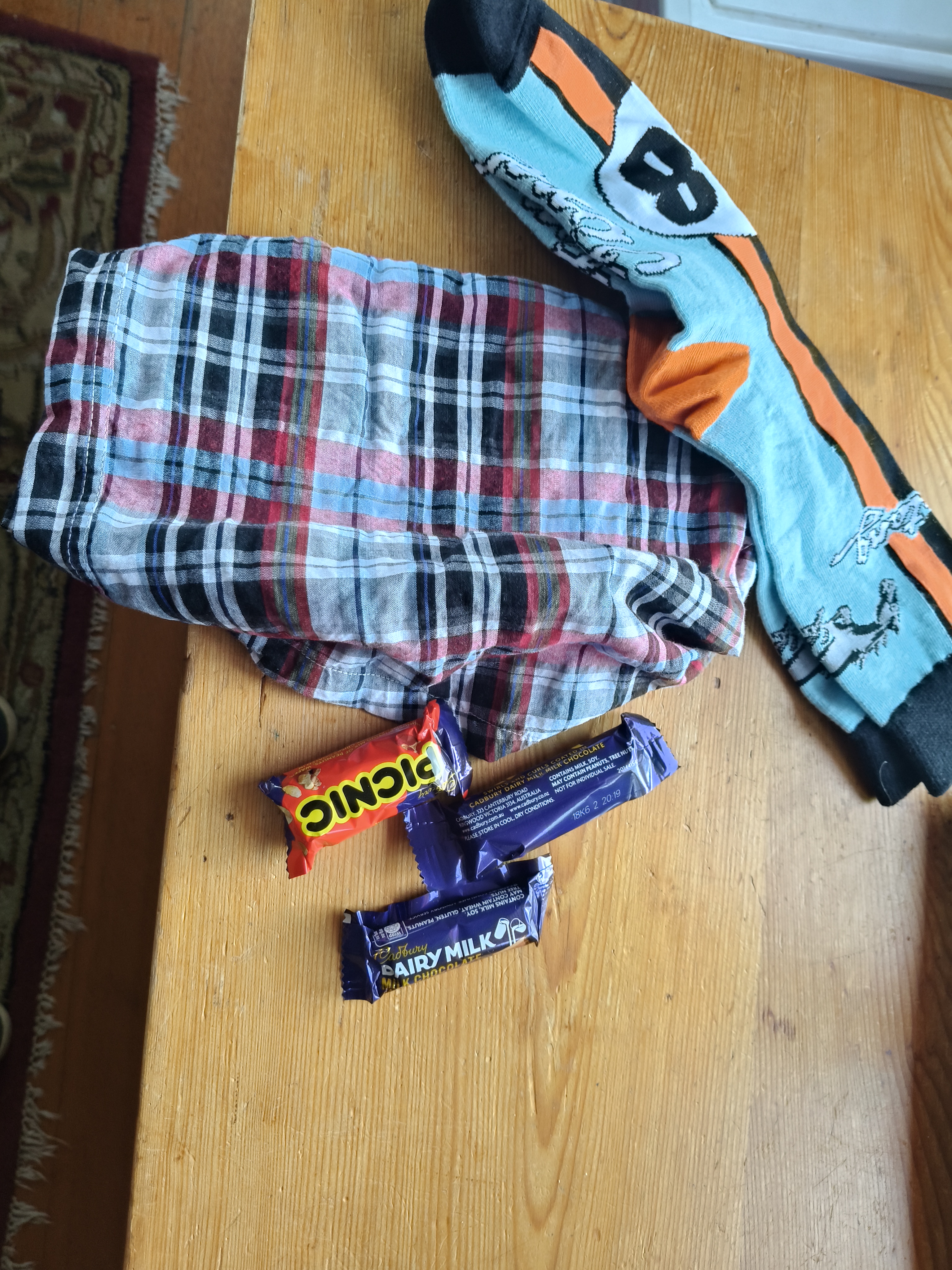 Socks, jocks, and chocolates: the ultimate holiday gift combo!