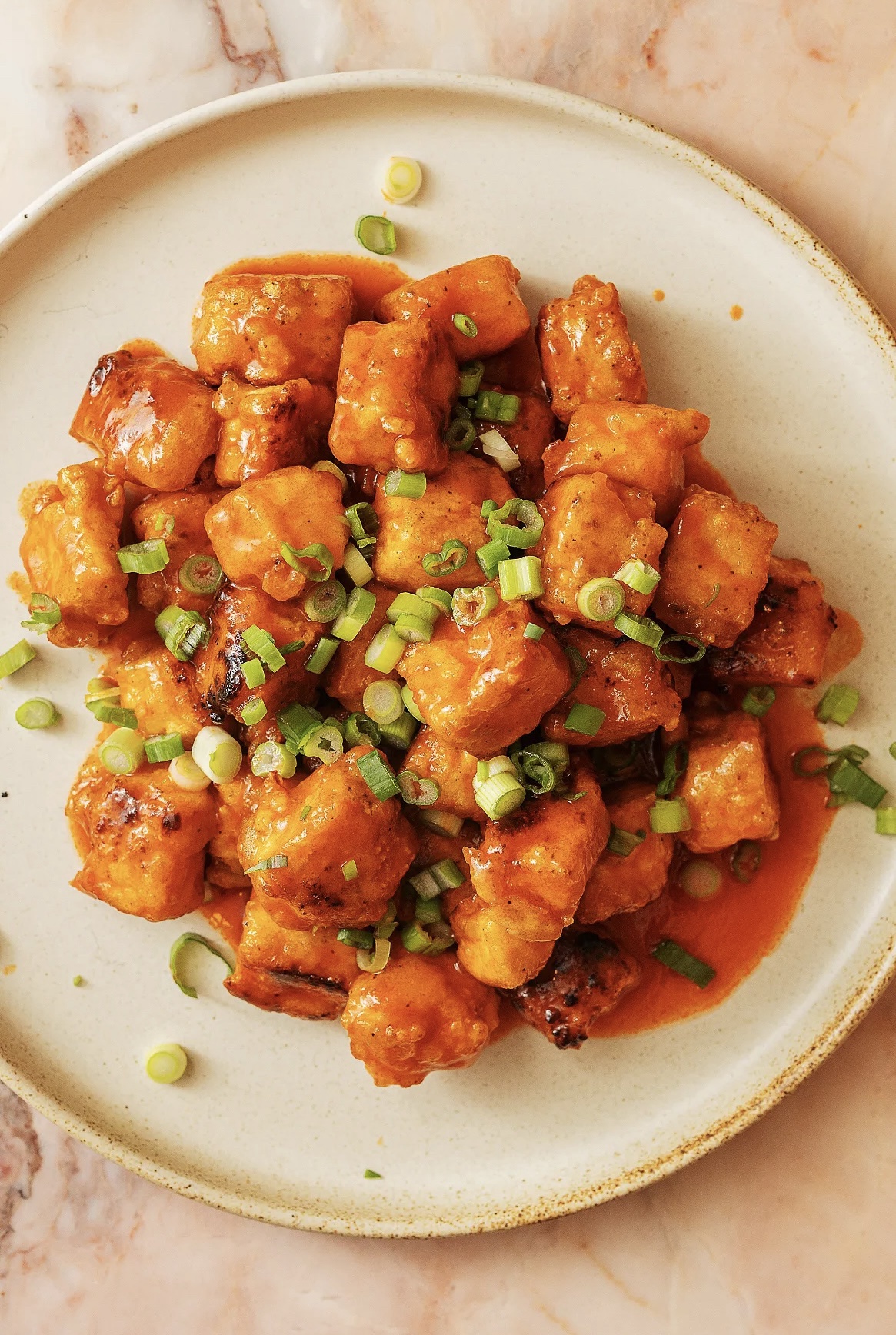 Delicious Crispy Buffalo Tofu Bites Recipe!