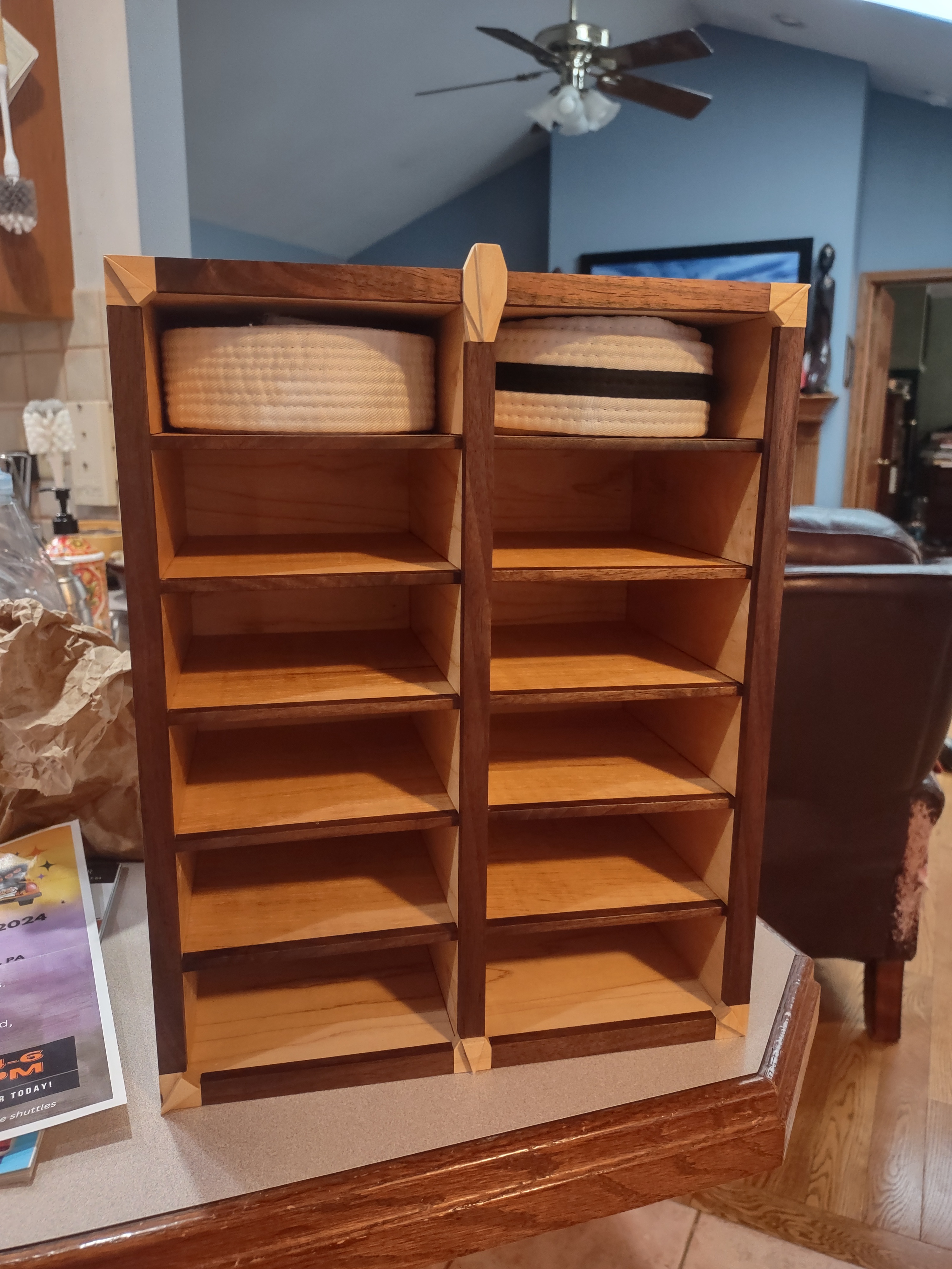 Check Out the Belt Display I Crafted for My Son