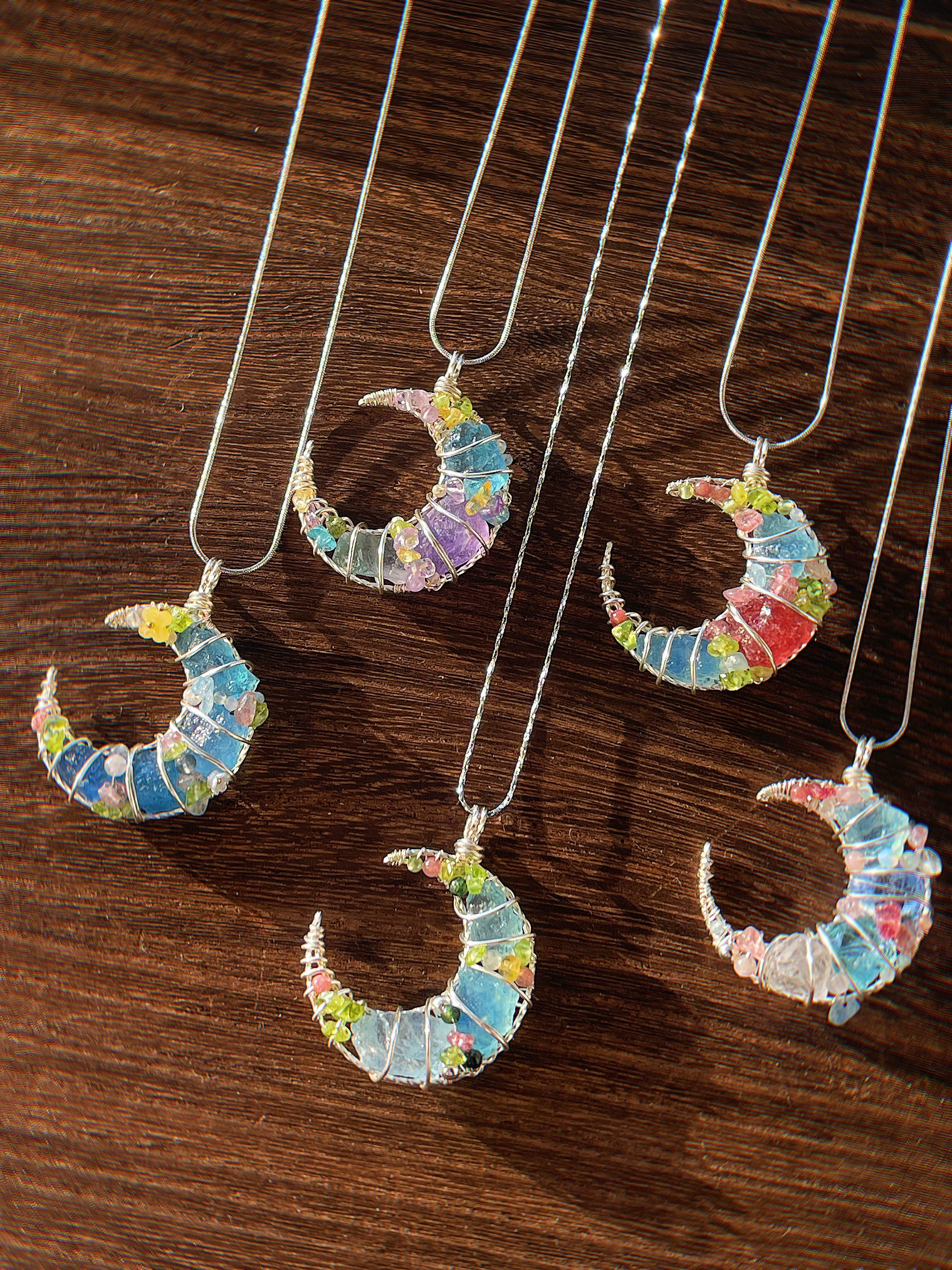 Crafting Moon Pendants: 3 Hours of Artistic Dedication - What Do You Think?