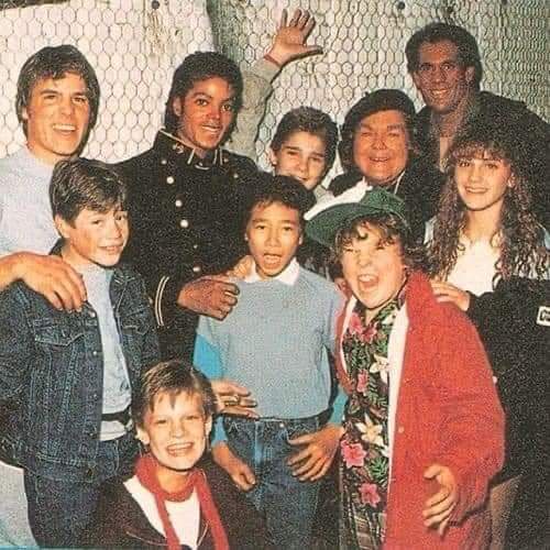 What on Earth is Michael Doing on the Goonies Set?
