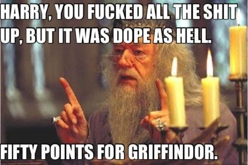Pointing Out the Wonders of Hogwarts